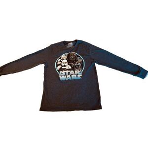 star wars mens size large, 50%polyester/50%cotton‎ long sleeve tshirt